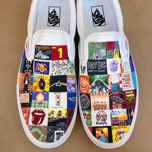 Album cover painted vans